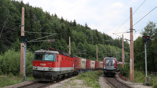OBB 1144 106 e OBB 1116 120 Klamm