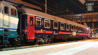 Carrozza Intercity Notte Firenze Campo di Marte
