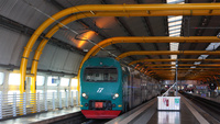 ALe406 TAF treno 3 Fiumicino Aeroporto