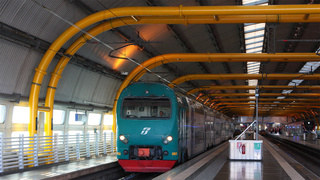 ALe406 TAF treno 3 Fiumicino Aeroporto