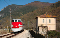 ETR 450 Treno 1 ad Albacina (AN)