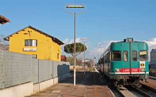 ALn668 3183 e altra unità a Montecosaro