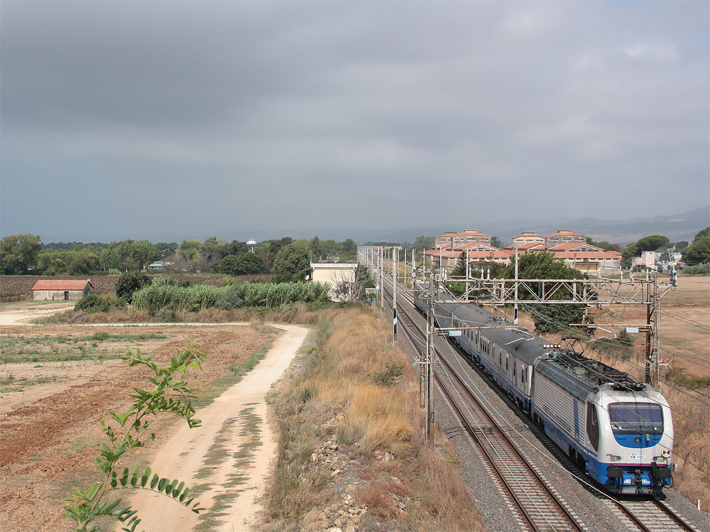 E402 101 treno Archimede Santa Marinella