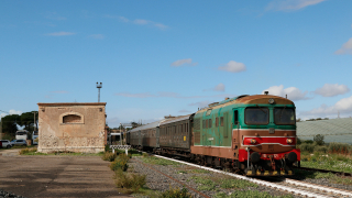 D345 1121 stazione di Campobello - Ravanusa