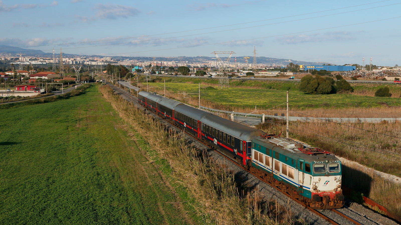E656 074 Bicocca Intercity Notte 1963 E656 074 Bicocca Intercity Notte 1963