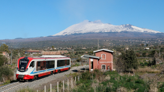 Vulcano DMU 003 Ferrovia Circumetnea Scalilli