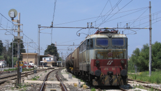 E655 262 e stazione di Priolo-Melilli