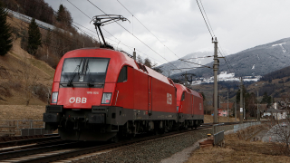 OBB 1016 025 lokzug Matrei am Brenner
