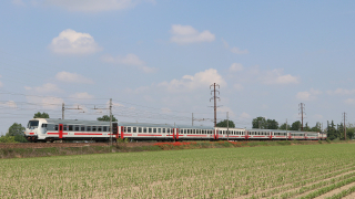Carrozza Pilota e Intercity Tortona