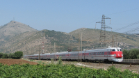 ETR 450 rettilineo Priverno