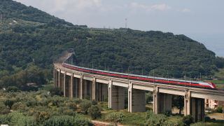 ETR 500 treno 49 viadotto angitola