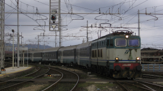 E656 009 Catania Centrale Espresso 1931 Freccia Della Laguna