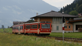 ZIllertalbahn VT7 Strass Im Zillertal