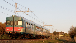 ALn668 1220 e 1224 Porto Empedocle Tramonto