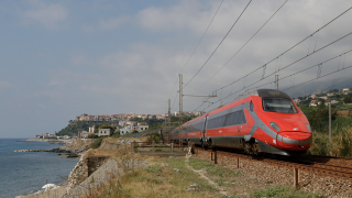 ETR 600 treno 08 San Lucido
