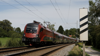 Railjet OBB 1116 237 Ubersee
