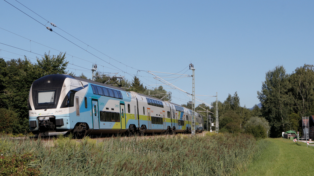 Westbahn Stadler Kiss 4010 007 Bernau am Chiemsee