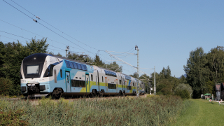 Westbahn Stadler Kiss 4010 007 Bernau am Chiemsee