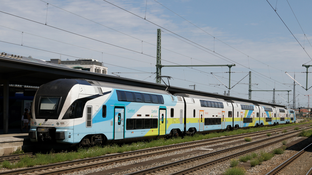 Stadler Kiss Westbahn WestBahn 022 Munchen Ost