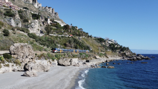 ETR 104 POP treno 6 Fondaco Parrino
