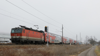 Servizio da Wien verso Krems an der Donau per la 1144 116, in transito poco dopo Gedersdorf.