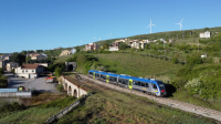 ATR 220 treno 24 Pietragalla drone