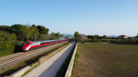 ETR 500 treno 27 Capaccio drone