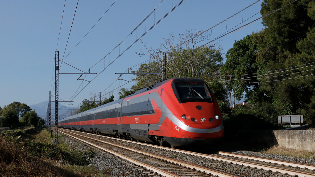 ETR 500 treno 25 Capaccio
