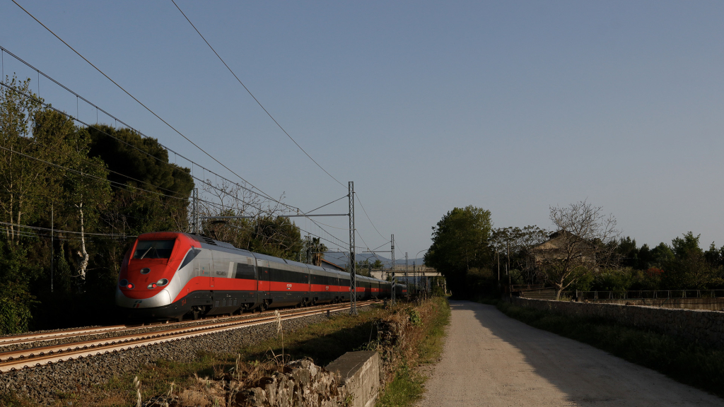 ETR 500 treno 27 Capaccio