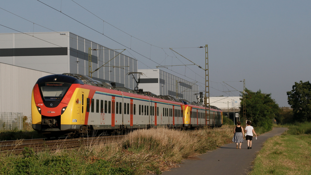 Coradia Continental ET160 HLBahn Groß-Gerau
