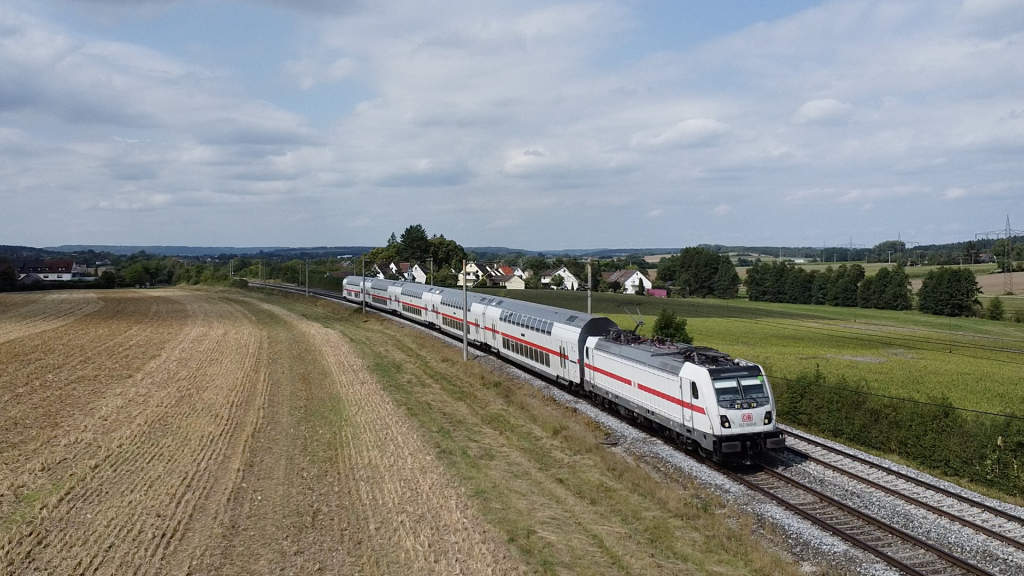 DB 147 568 Leutershausen drone
