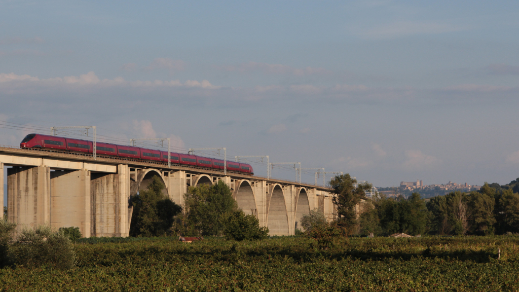 Italo AGV 575 020 Viadotto del Paglia
