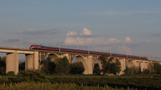 ETR 500 treno 59 Viadotto Paglia