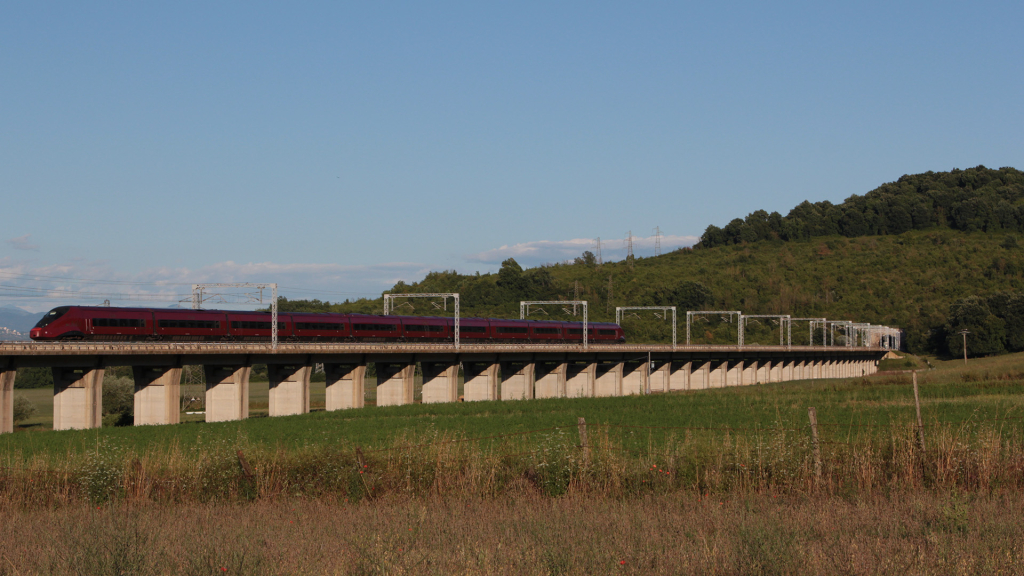 Italo AGV 575 treno 08 Ponzano Romano