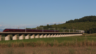 Italo AGV 575 treno 08 Ponzano Romano