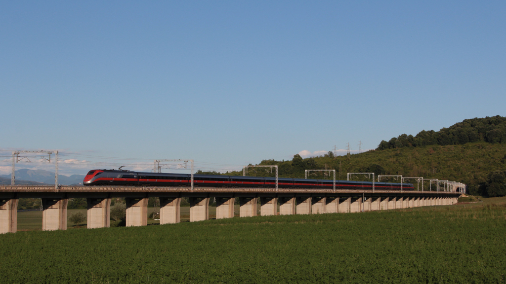 ETR 500 treno 18 Ponzano Romano
