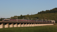 E402 027 Ponzano Romano Euronight per Vienna e Monaco
