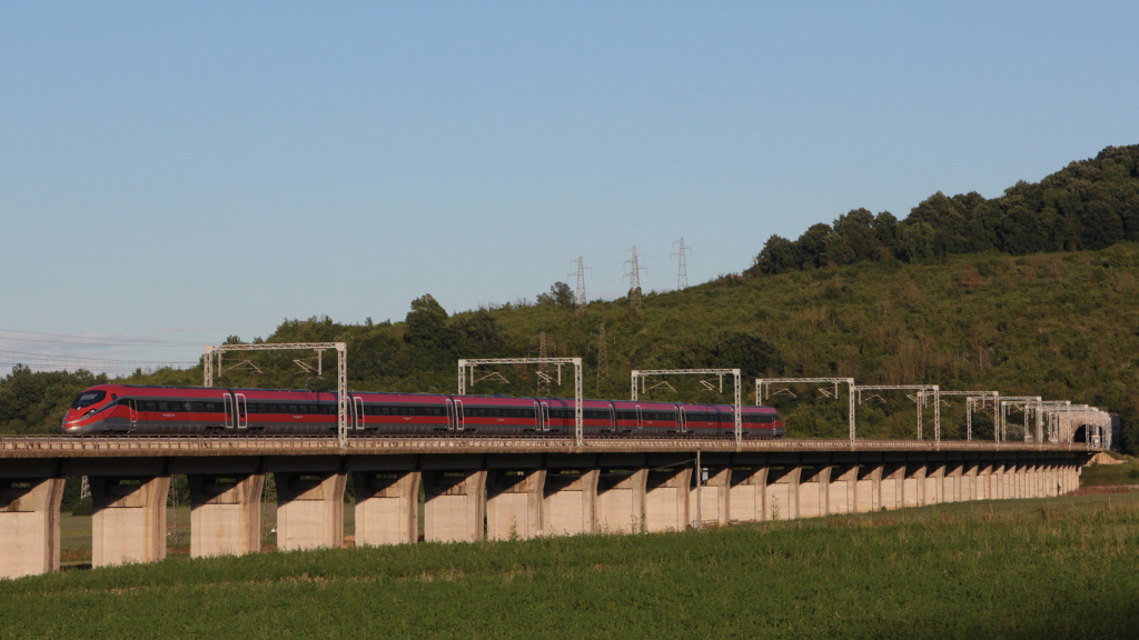 Frecciarossa 1000 treno 11 Ponzano Romano