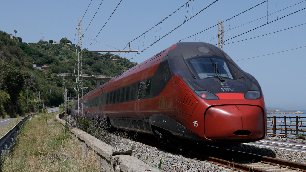 Italo EVO ETR 675 treno 15 Scilla