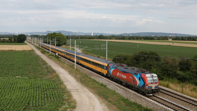 CZ Train 193 442 RegioJet Ganzensdorf