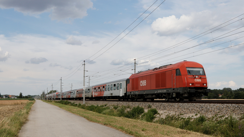 OBB 2016 001 e 1144 222 Oberggendorf