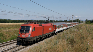 OBB 1116 128 Euronight 1152 Himberg
