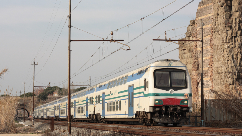 Convoglio Vivalto parco degli Acquedotti
