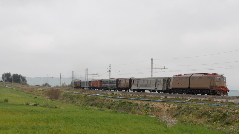 E636 161 sulla salita di Enna