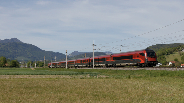 Carrozza Pilota Railjet Putzmannsdorf