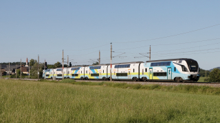 Stadler Flirt KISS Westbahn 4010 027 Köstendorf