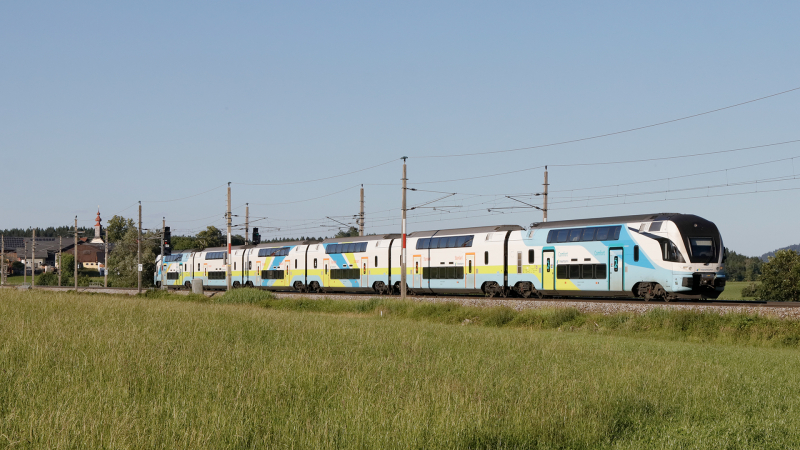 Stadler Flirt KISS Westbahn 4010 027 Köstendorf