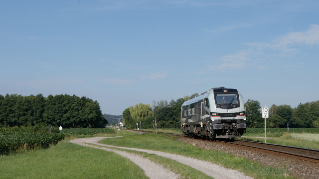 Rail Force One 159 258 isolata a Heiligenstatt