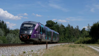 DB 642 647 sulla RB42 da Mühldorf a Burghausen