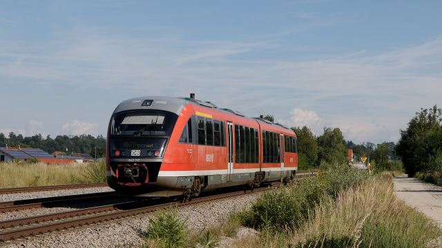 DB 642 717 sulla RB47 a Tüßling